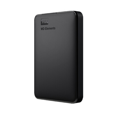 西部数据(WD)2TB USB3.0移动硬盘Elements 新元素系列2.5英寸(稳定耐用 海量存储)WDBUZG0020BBK