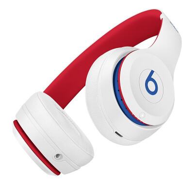 beats Solo3 Wireless 无线蓝牙头戴式耳机游戏魔音折叠式带麦 学院白