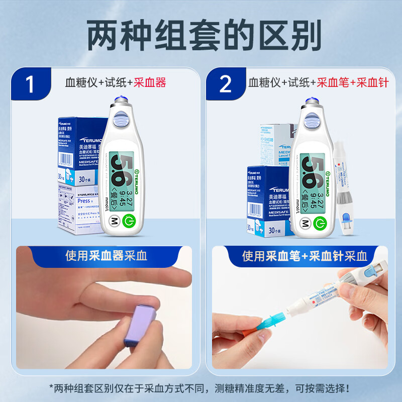 泰尔茂MS*FR201BC血糖仪图片