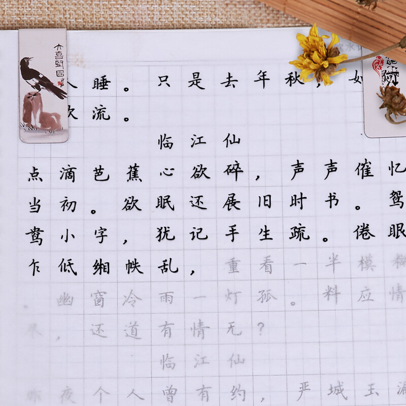 绍泽文化 簪花小楷 卫夫人饮水词 成人学生硬笔钢笔楷书临摹练字帖