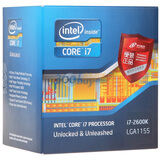 Ӣ�ض�(Intel)32���� ���i7 �ĺ˴����� i7 2600K��װCPU��LGA1155/3.4GHz/8M�������棩