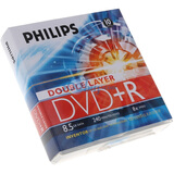 �����֣�PHILIPS��DVD+R DL 8�� 8.5GB ����˫��DL ��װ10Ƭ ��¼��