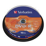 ������Verbatim��DVD-R 16�� 4.7G ������ϵ�� 10ƬͰװ ��¼��