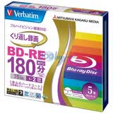 ������Verbatim��BD-RE 2�� 25G �ʺ�ϵ�� �ɴ�ӡ 5Ƭ��װ ��¼��