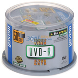 ���������Maxell��DVD-R  8�� 4.7G  ̨�� Ͱװ50Ƭ ��¼��