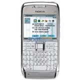 诺基亚(NOKIA)E71 GSM手机(银白)非定制机