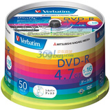 ������Verbatim��DVD-R 16�� 4.7G �ʺ�ϵ�� Ͱװ50Ƭ ��¼��