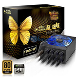 �񻪣�SUPER FLOWER����Դ ��ɽ���1000W 80PLUS������֤ ����ʽPFC