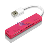 �˿���(ECOLA) CRD-016PK ����ϵ�ж��һ���ٶ����� 64GB ��ֱ���ֻ���(��ɫ)