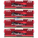 G.SKILL��֥�棩RipjawsZ DDR3 1600 16G(4G��4��)̨ʽ���ڴ�(F3-12800CL9Q-16GBZL) 