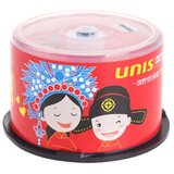 �Ϲ⣨Unis��DVD-R 16�� 4.7GB ����ϵ�� Ͱװ50Ƭ ��¼��