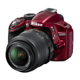 �῵��Nikon�� D3200 ��������׻���AF-S DX 18-55mm f/3.5-5.6G VR��˶���ͷ�� ��ɫ
