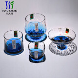 东洋佐佐木（TOYO-SASAKI GLASS）日本进口八千代星空杯东洋佐佐木玻璃杯威士忌酒杯日式网红款酒杯 星空品茗杯（原装盒）