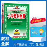 2020春新版 薛金星小学教材全解6六年级下册语文教材全解人教版六年级