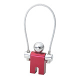 TROIKA德国TROIKA进口礼品跳绳小人情侣钥匙扣环金属创意挂件圣诞节礼物 红色男孩