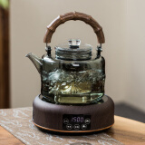 忆壶茶 玻璃煮茶壶套装家用提梁电陶炉围炉煮茶器加热烧水壶茶具