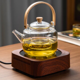 忆壶茶电陶炉茶具套装玻璃煮茶器耐高温煮茶壶家用大容量普洱茶具套装