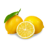 京鲜生 安岳黄柠檬 2粒 超大果 单果180-230g新鲜水果