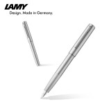 LAMY凌美钢笔 永恒系列墨水笔签字笔 商务书写办公用笔 银色77SI-0.7mm