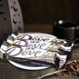 德芙（Dove） 巧克力女生日礼物送女友丝滑牛奶香白巧零食品喜糖果伴手礼 【醇黑66%】43g*4条盒装172g
