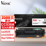 V4INK CC530A硒鼓(鼓粉一体)黑色单支装(惠普2020粉盒2025佳能7200cd硒鼓7660打印机墨盒)打印页数:3500