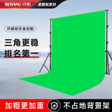 贝阳（beiyang）2*2米摄影背景架绿幕布抠像拍照背景布支架直播专用影棚器材人像服装证件龙门架加粗架子背景架