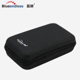 蓝硕 BLUEENDLESS 2.5英寸移动硬盘定型包  硬壳 防水 防震抗摔硬盘盒保护套数码收纳袋  黑色