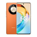 荣耀X50 第一代骁龙6芯片 1.5K超清护眼硬核曲屏 5800mAh超耐久大电池 5G手机 16GB+512GB 燃橙色