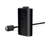 微软（Microsoft） XBOX手柄2020 Series X S无线控制器 蓝牙 游戏电玩 Xbox同步充电电池套组+usb-c线