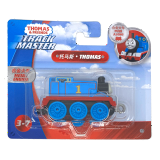 费雪牌（Fisher-Price）托马斯和朋友火车头大师系列轨道玩具配套合金惯性火车模型 托马斯