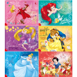 迪士尼(Disney)40片框式拼图六合一 公主拼图儿童玩具3-6周岁(含六张拼图)15DF2917六一儿童节礼物送宝宝