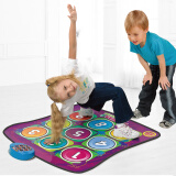 ZIPPY MAT跳舞毯音乐垫游戏毯宝宝早教2女孩3幼儿童毯5玩具6生日4礼物1-8岁 紫色数字跳舞毯