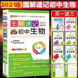 2021新图解速记初中生物 通用版第8次修订 全彩版初中生物基础知识