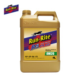 Run-Rite跑特快机油 RS PLUS PAO全合成润滑油4L 0W-20 4L