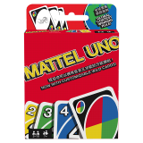 美泰uno优诺纸牌桌面欢乐纸牌桌游卡牌游戏玩具多人 mattel uno欢乐