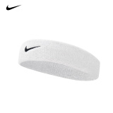NIKE耐克运动吸汗带头带网球篮球跑步头巾擦汗发带NNN07101OS白色