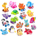 爱奇天使 发条玩具车动物儿童婴幼儿宝宝玩具男女小孩礼物幼儿园1-3-6岁 全套15个不同动物