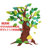 幼儿园装饰立体墙贴特大爱心许愿树贴画小学教室黑板报布置班级文化墙