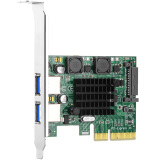 魔羯(MOGE) PCIEx4转USB3.1扩展卡转接卡台式机主板PCI-E接口 USB3.1Type-A接口 MC2024厂商配送