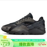 耐克NIKE休闲鞋男华莱士AIR HUARACHE春夏运动鞋DZ3306-002黑42.5