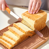 杰凯诺（Jekero） 不锈钢面包刀锯齿刀蛋糕面包切刀烘焙工具 面包锯刀1把
