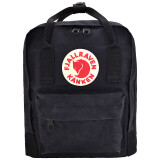 FJALLRAVEN北极狐双肩包女时尚休闲大容量双肩背包学生书包23561-550黑色7L 送男友 母亲节礼物