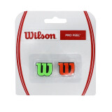 威尔胜（Wilson） 威尔逊网球拍避震器 条形防震 减震器logo吸收震动 WRZ538700 绿/橙 两个装