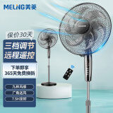 美菱（MeiLing）电风扇/落地扇 六叶大风量立式节能省电风扇家用轻音摇头扇遥控定时FS-40RC（6）