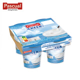 帕斯卡西班牙进口 原味 常温希腊酸奶4*125g杯装 营养风味发酵全脂酸奶