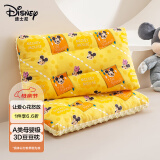 迪士尼（Disney）A类婴儿童枕头豆豆绒小枕护型午睡软枕芯3-6-12岁彩色米奇30*50cm