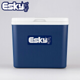 爱斯基（ESKY） 26L白盖车载家用外卖保温箱冷藏箱便携户外小冰箱保鲜箱附8冰袋