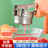 尚美德手动榨汁机不锈钢橙汁压榨器家用小型水果甘蔗压汁机挤菜水神器