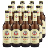 艾丁格（Erdinger）德国原装进口啤酒艾丁格ERDINGER系列啤酒 精酵型白啤 330mL 12瓶 7月11日到期