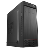 积至（EVESKY）N2 黑色电脑机箱游戏办公电脑机箱/支持ATX主板/静音/光驱位/简洁拉丝面板 N2机箱